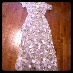 Beautiful full length lace dress